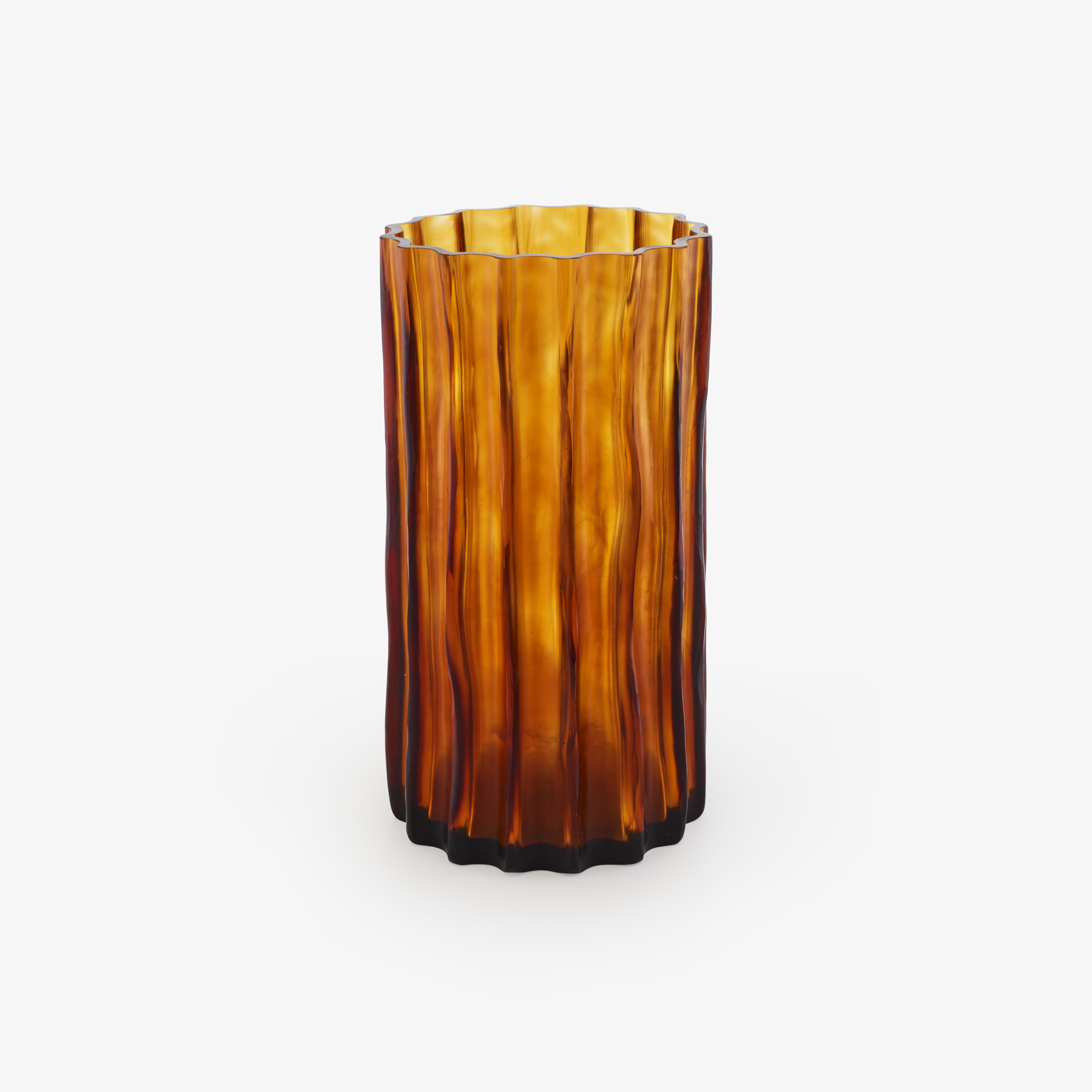 Image VASE LARGE AMBER