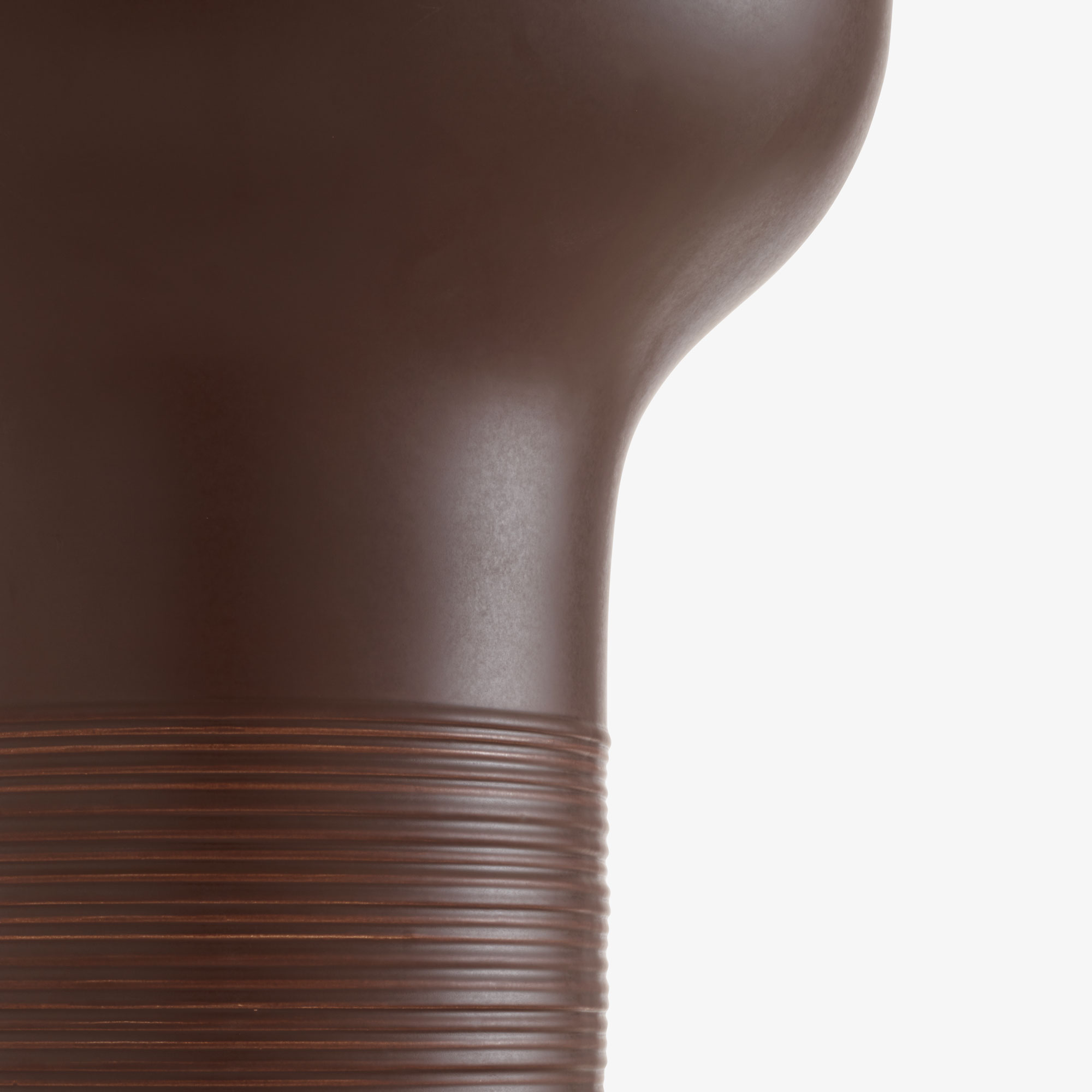 Image Vase large chocolat 3