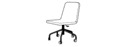 VIK DESK CHAIR - WITHOUT HANDLE BLACK BASE ON CASTORS