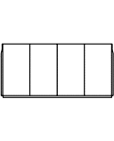 4-DOOR SIDEBOARD  