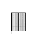 DISPLAY CABINET WITH 2 SHELVES 