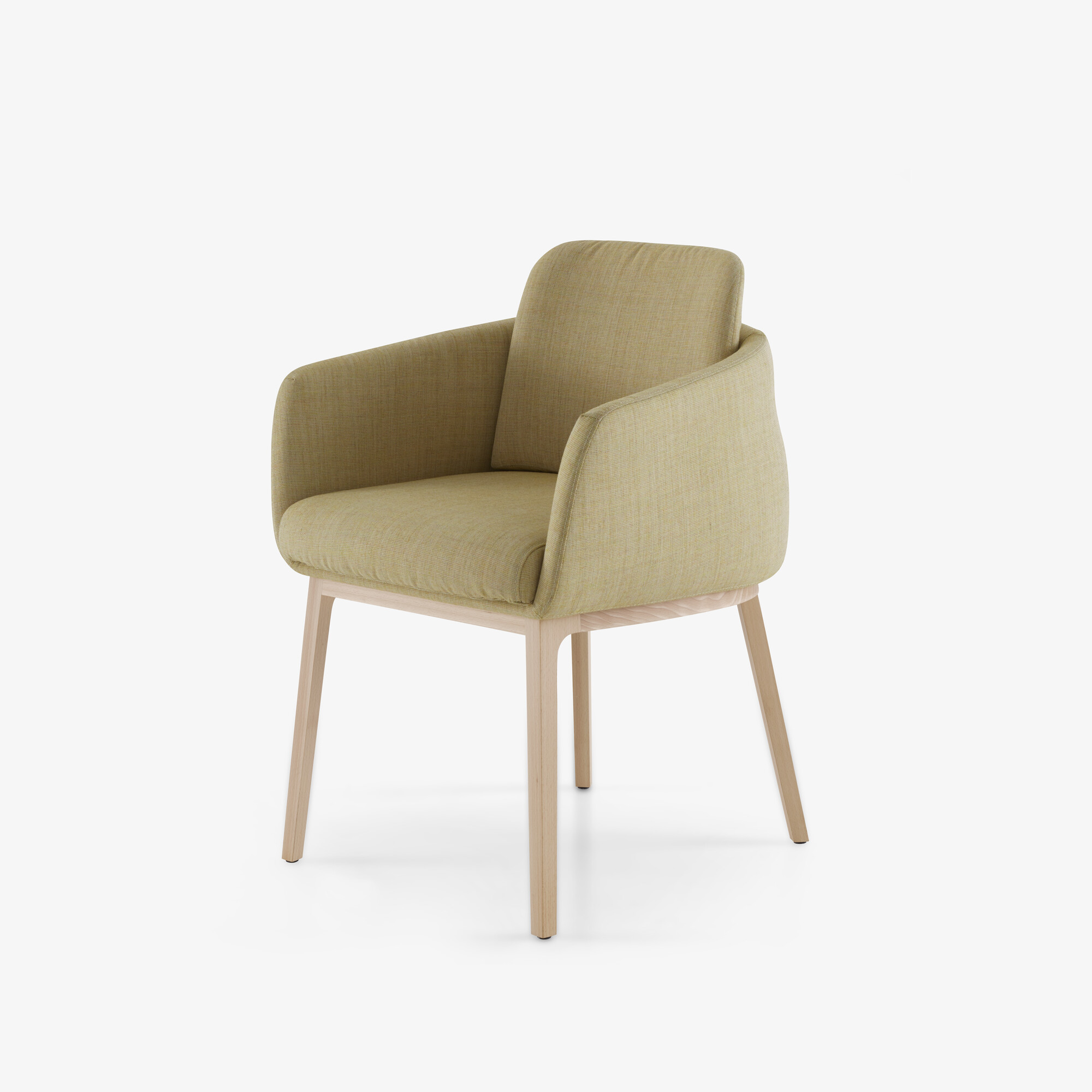 Image Chair with arms wooden base  3