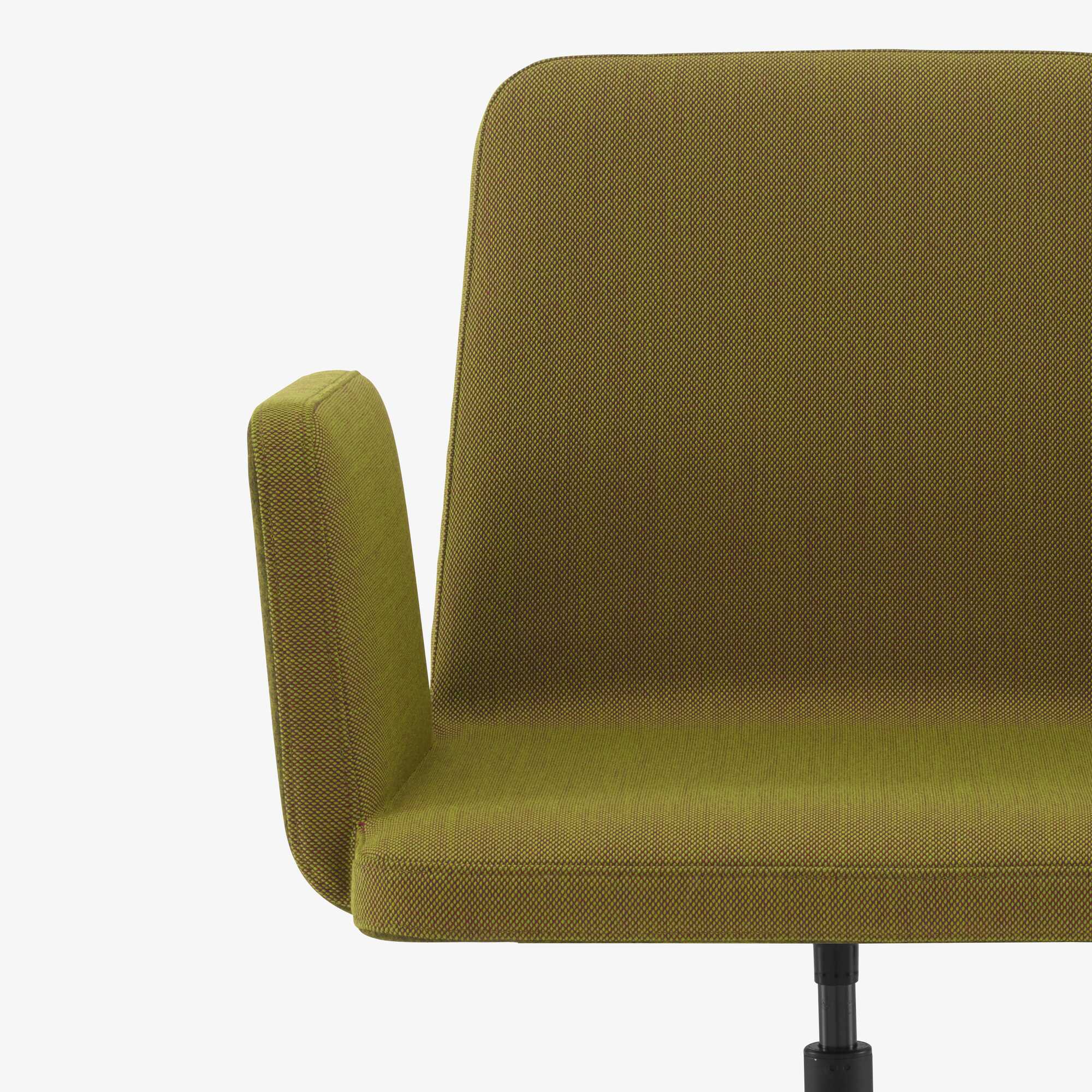 Image Chair with arms on castors  5