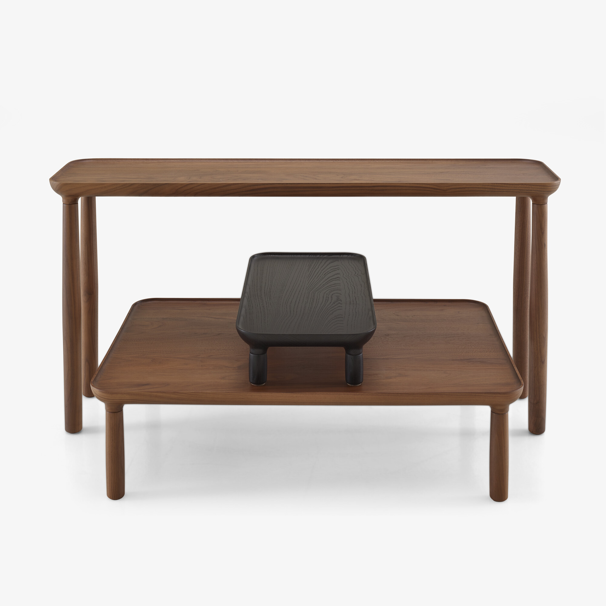 Image Occasional table height 60 solid american walnut 3