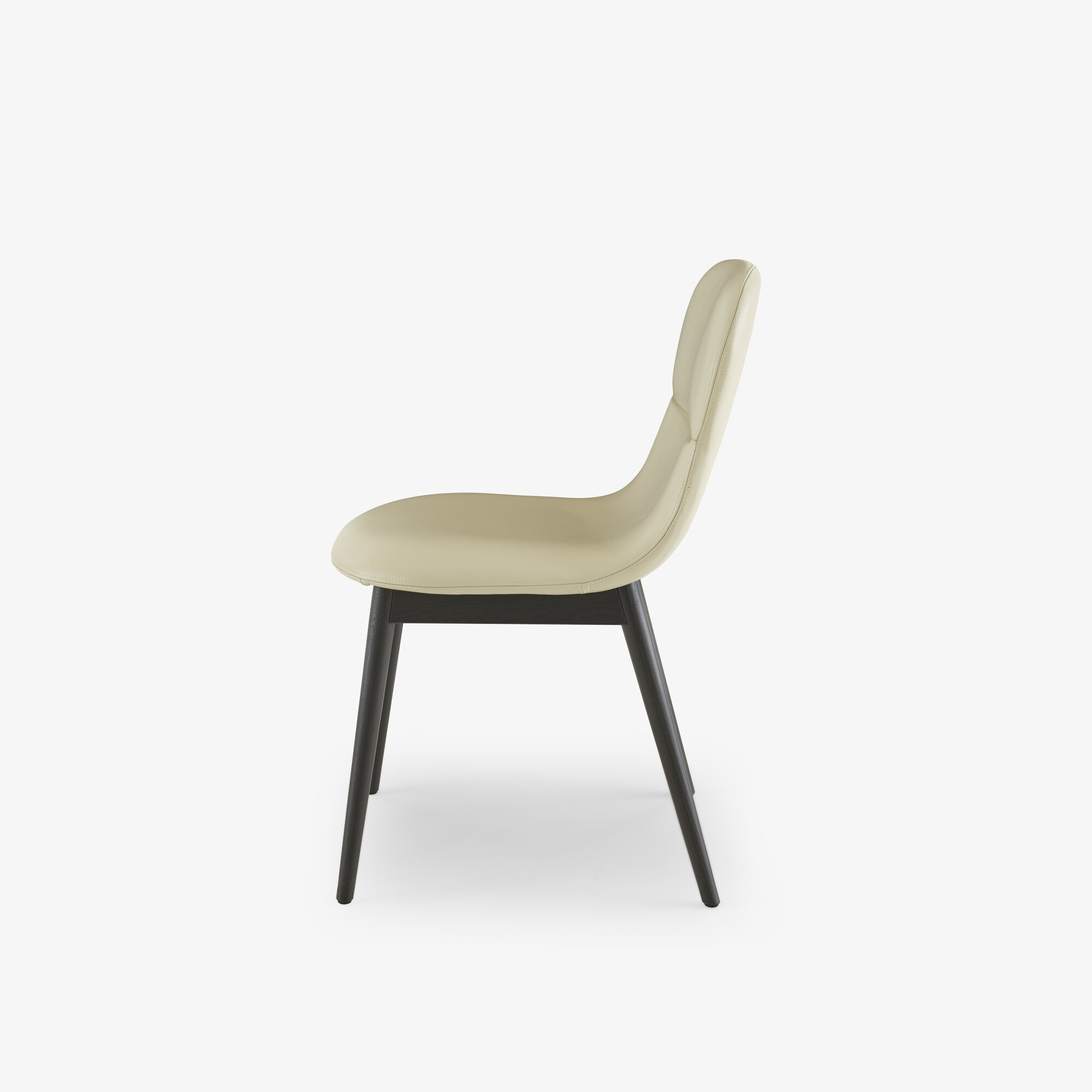 Image Set of 2 dining chairs - silvia leather version  5