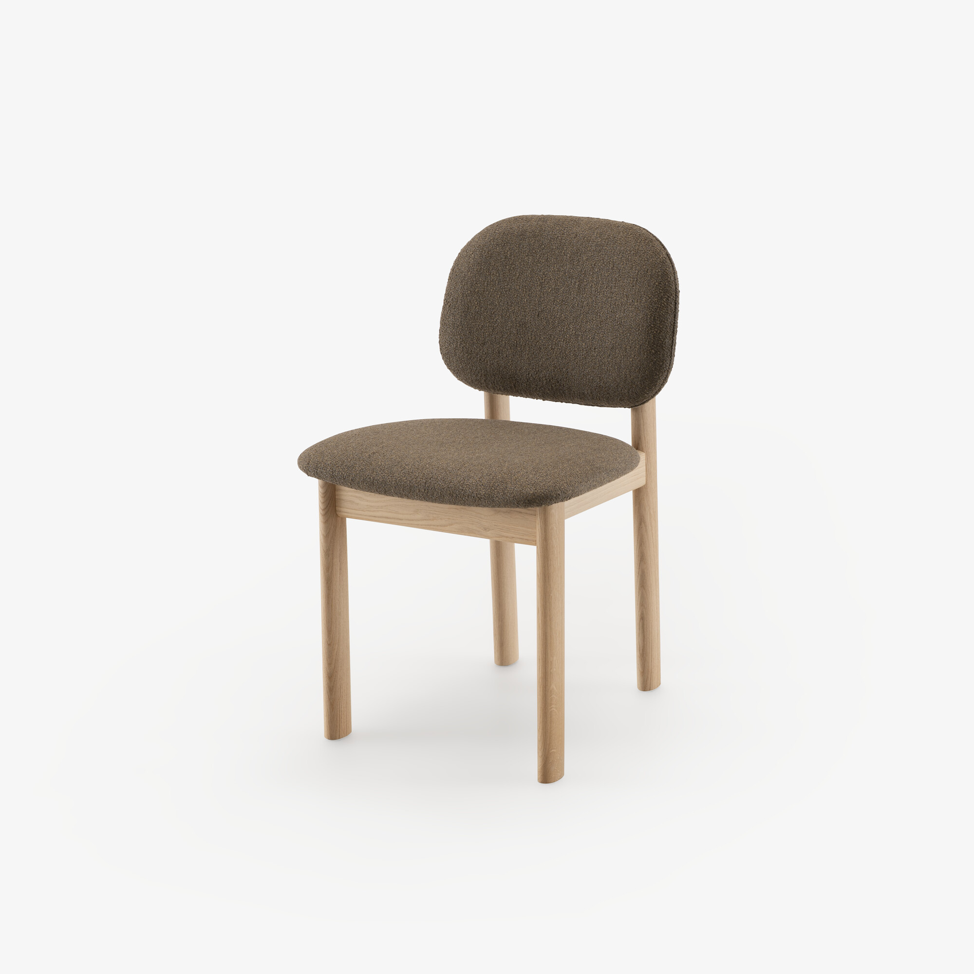 Image Set of 2 dining chairs whitened oak noisette 2
