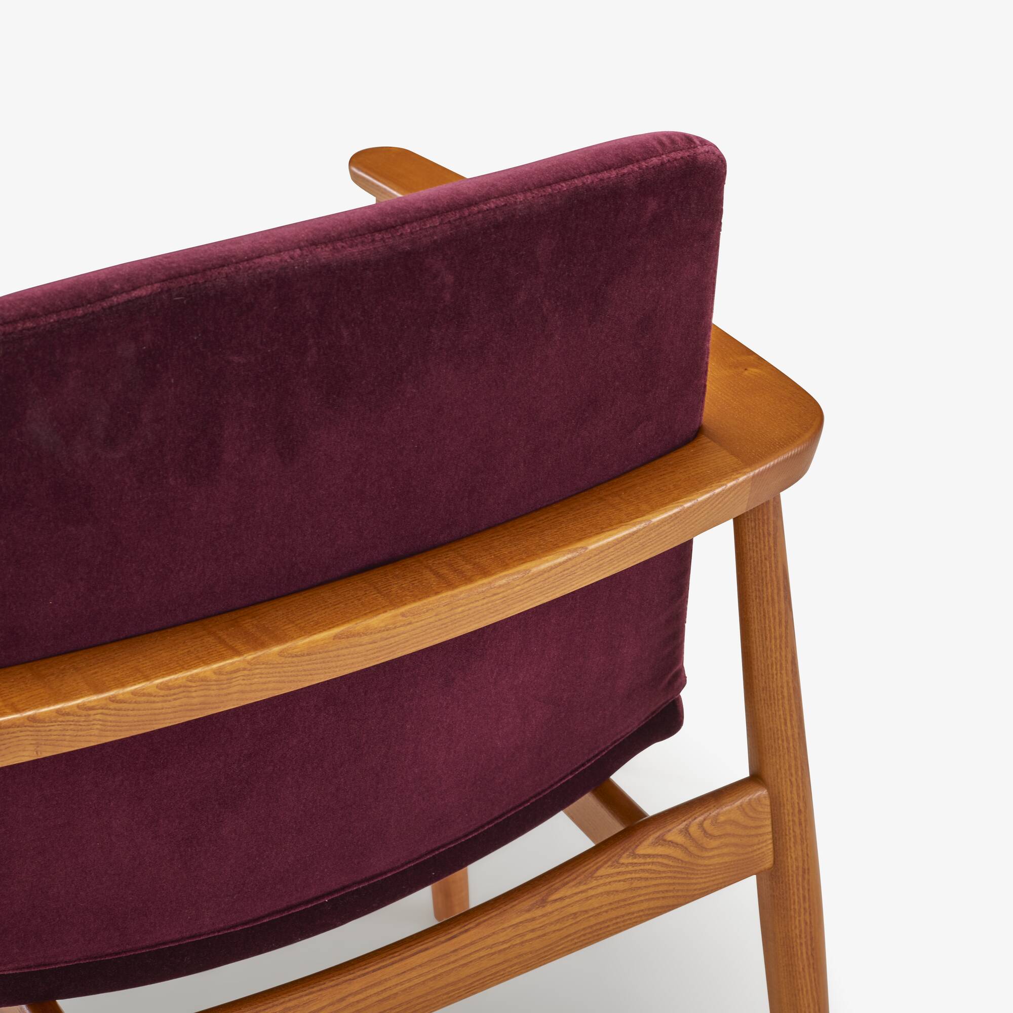 Image Chair with arms guariche stained ash base  4