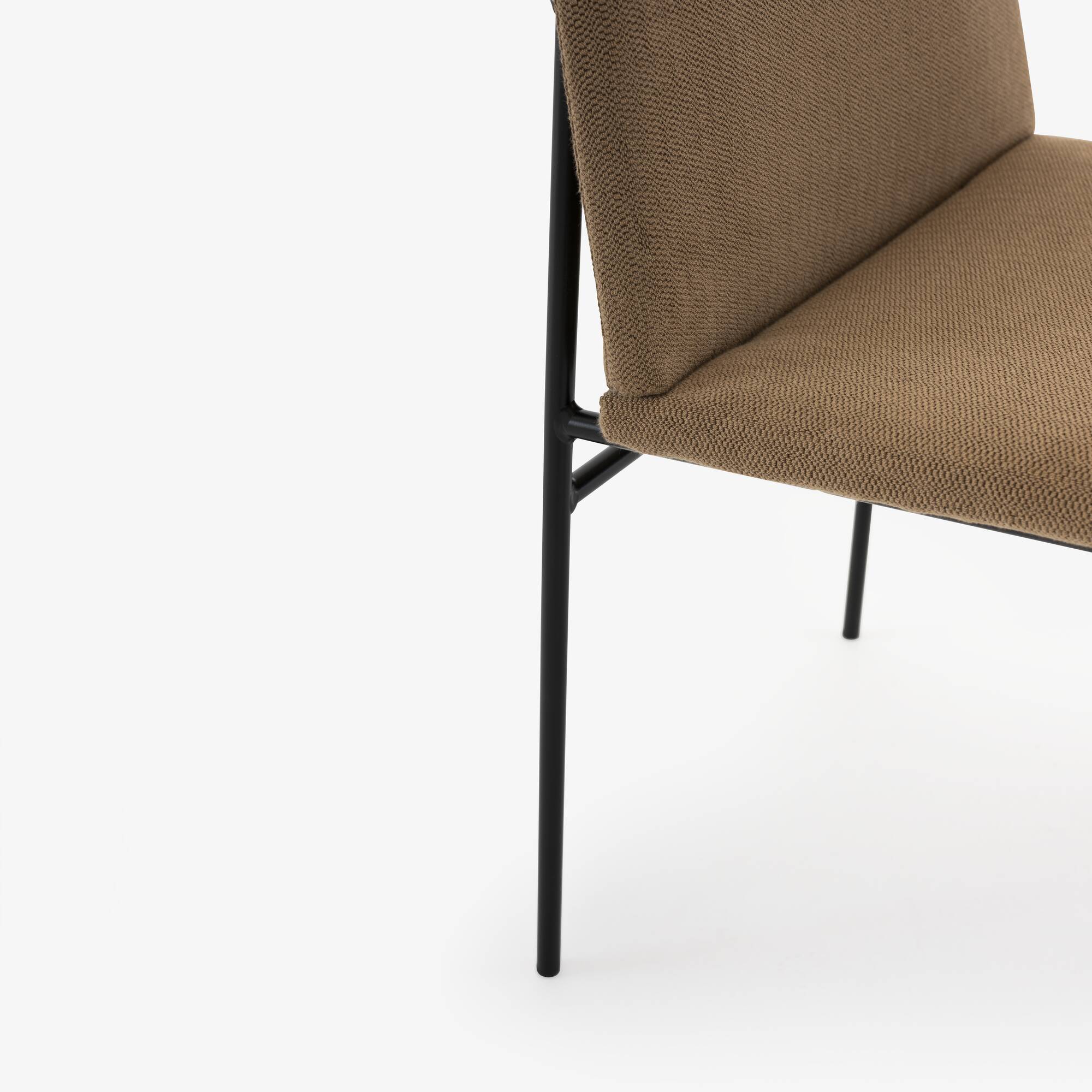 Image Dining chair satin black lacquered base  5