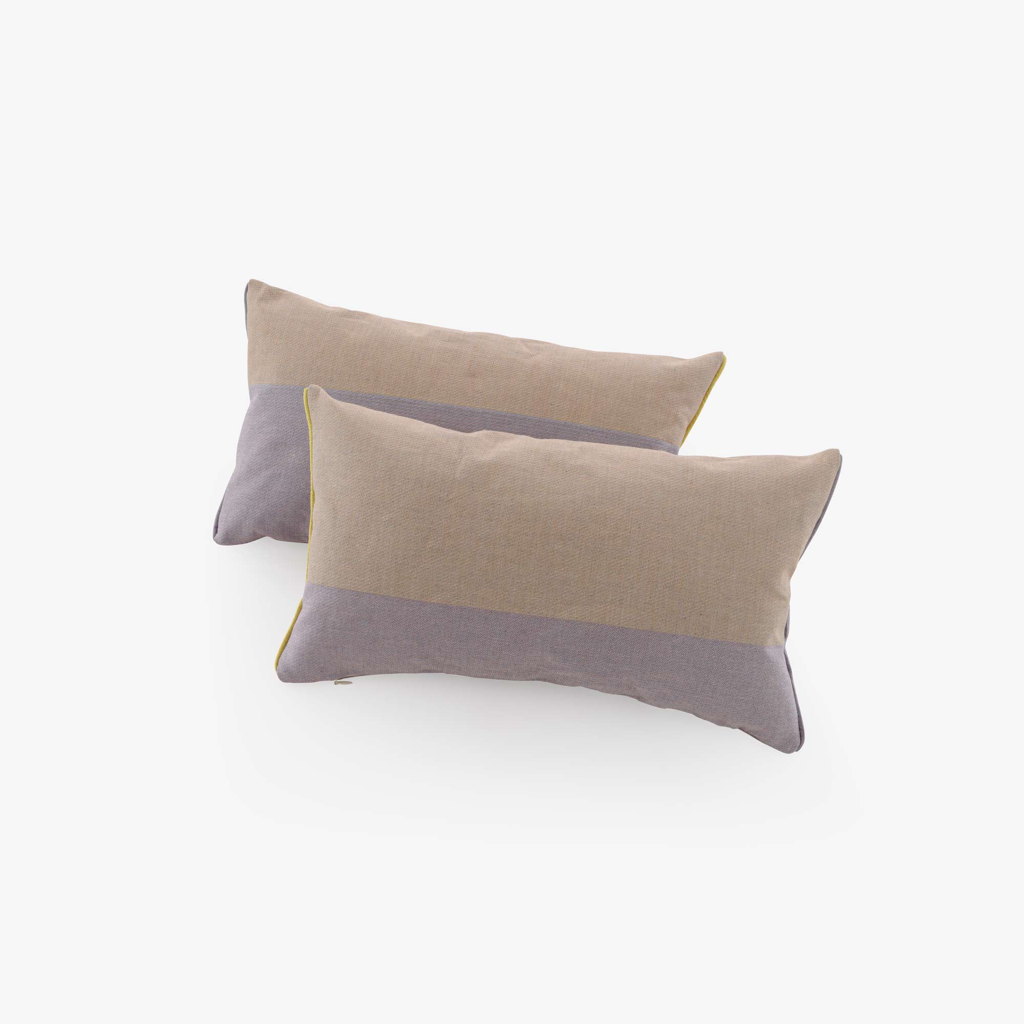 Image Cushion sable / lavande  3