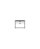 NIGHT CHEST 2 DRAWERS C 1