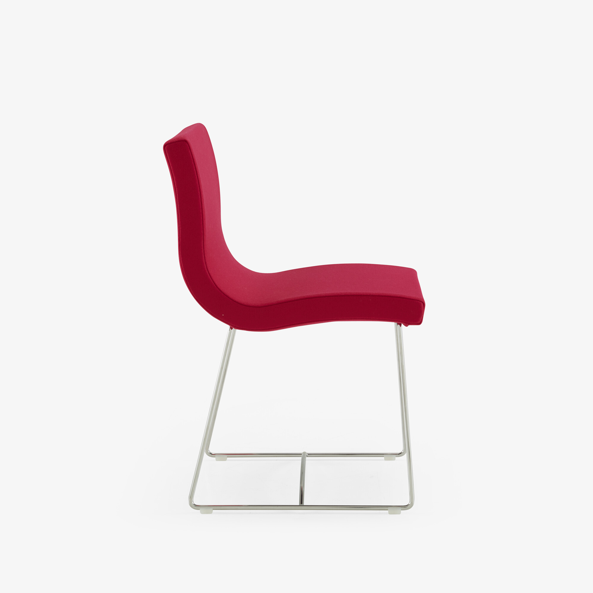 Image Silla pata tipo trineo de cromo  2
