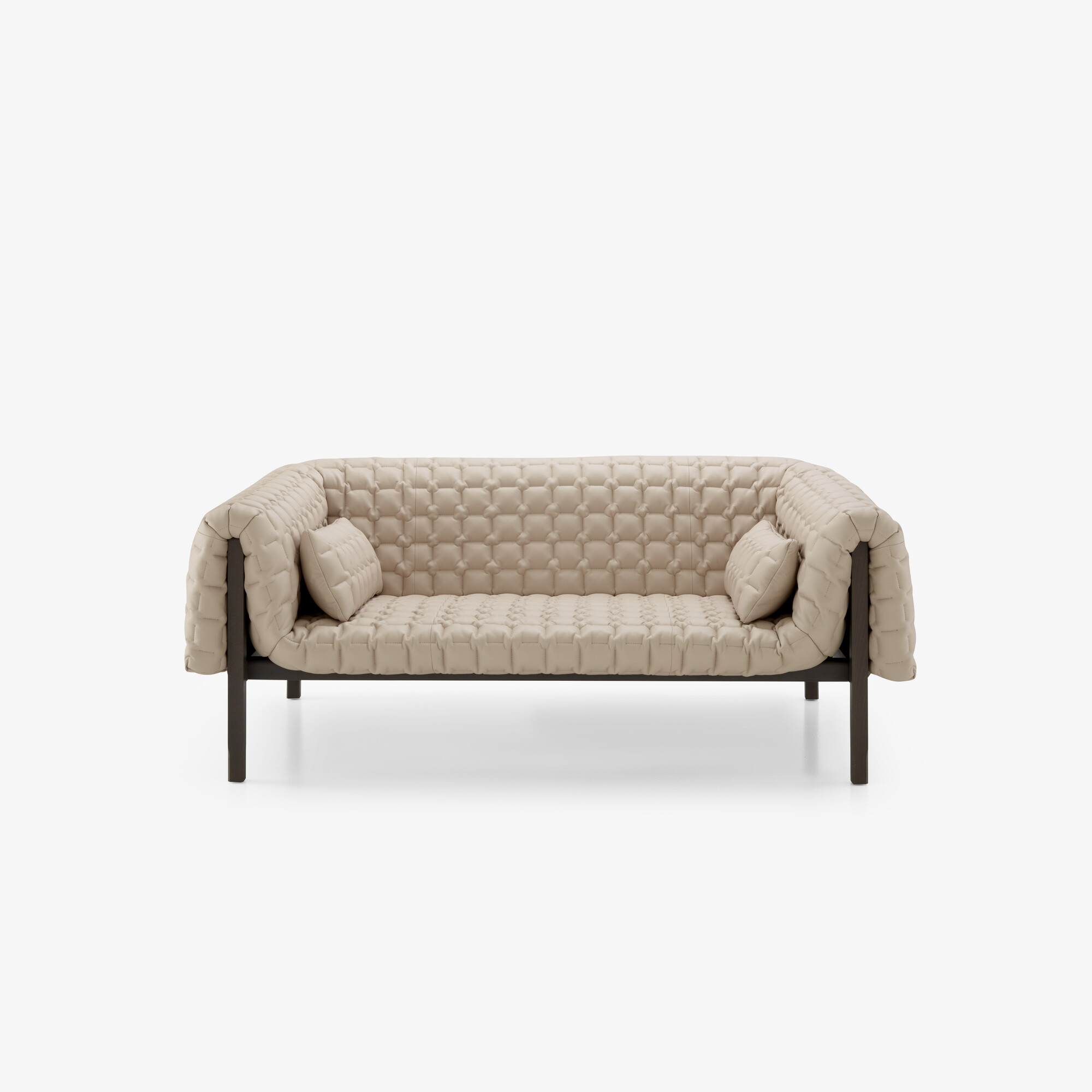 Image GRAN SOFA 2 PLAZAS RESPALDO BAJO CON 2 RIÑONERAS