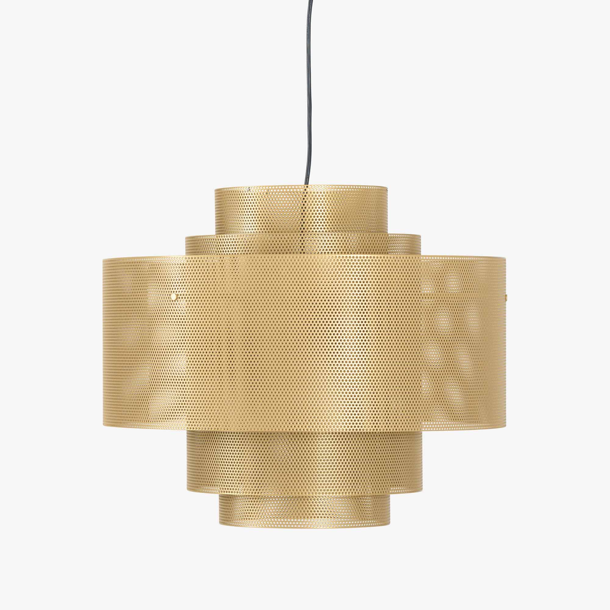 Image SUSPENDED CEILING LIGHT GOLD 