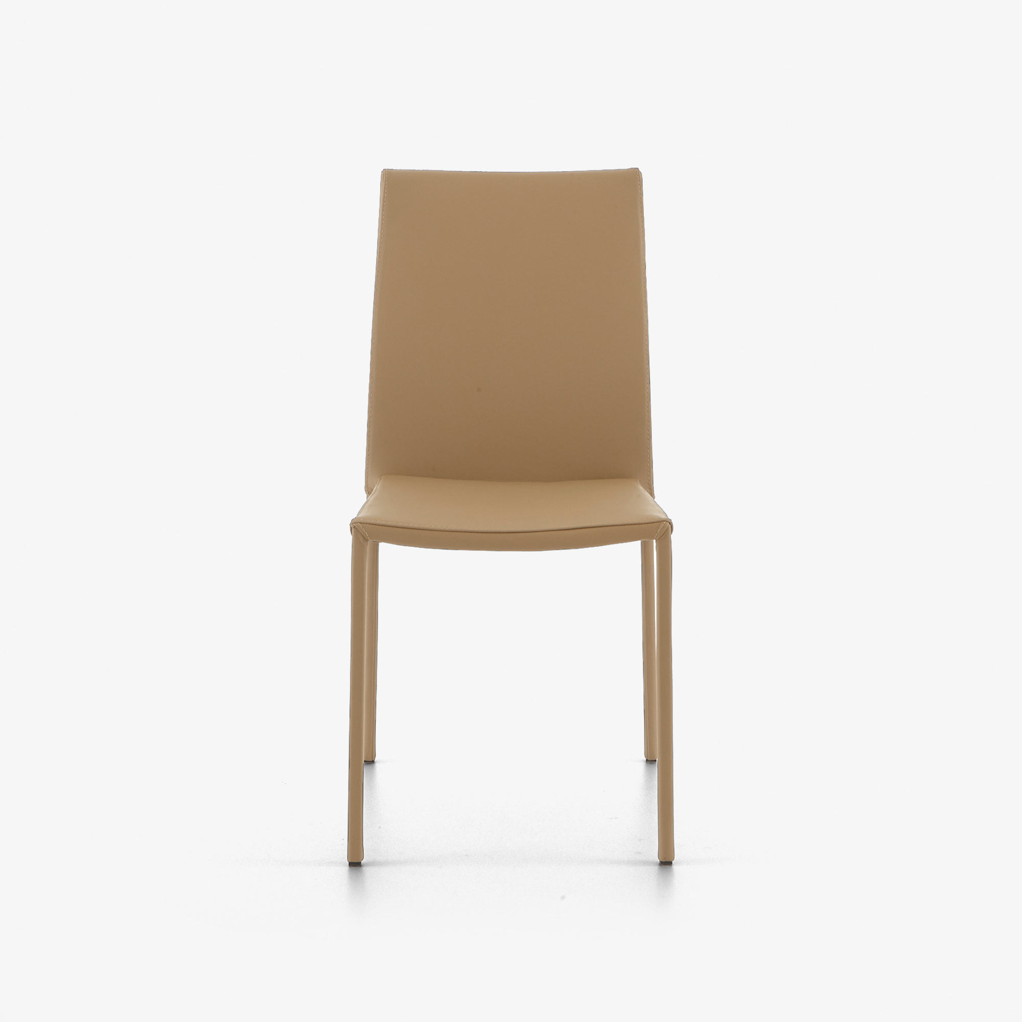 Image Silla piel beige  1