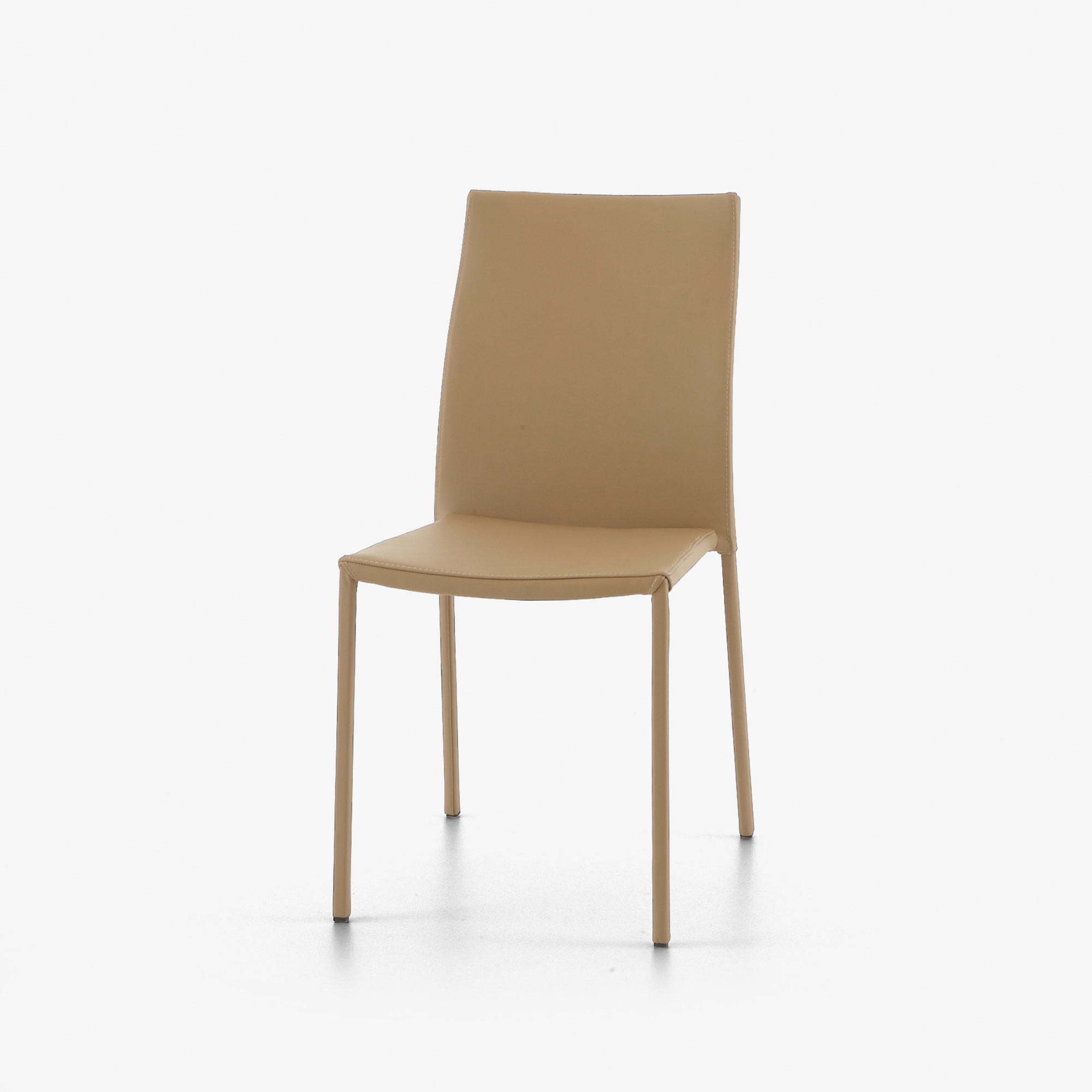 Image Silla piel beige  2
