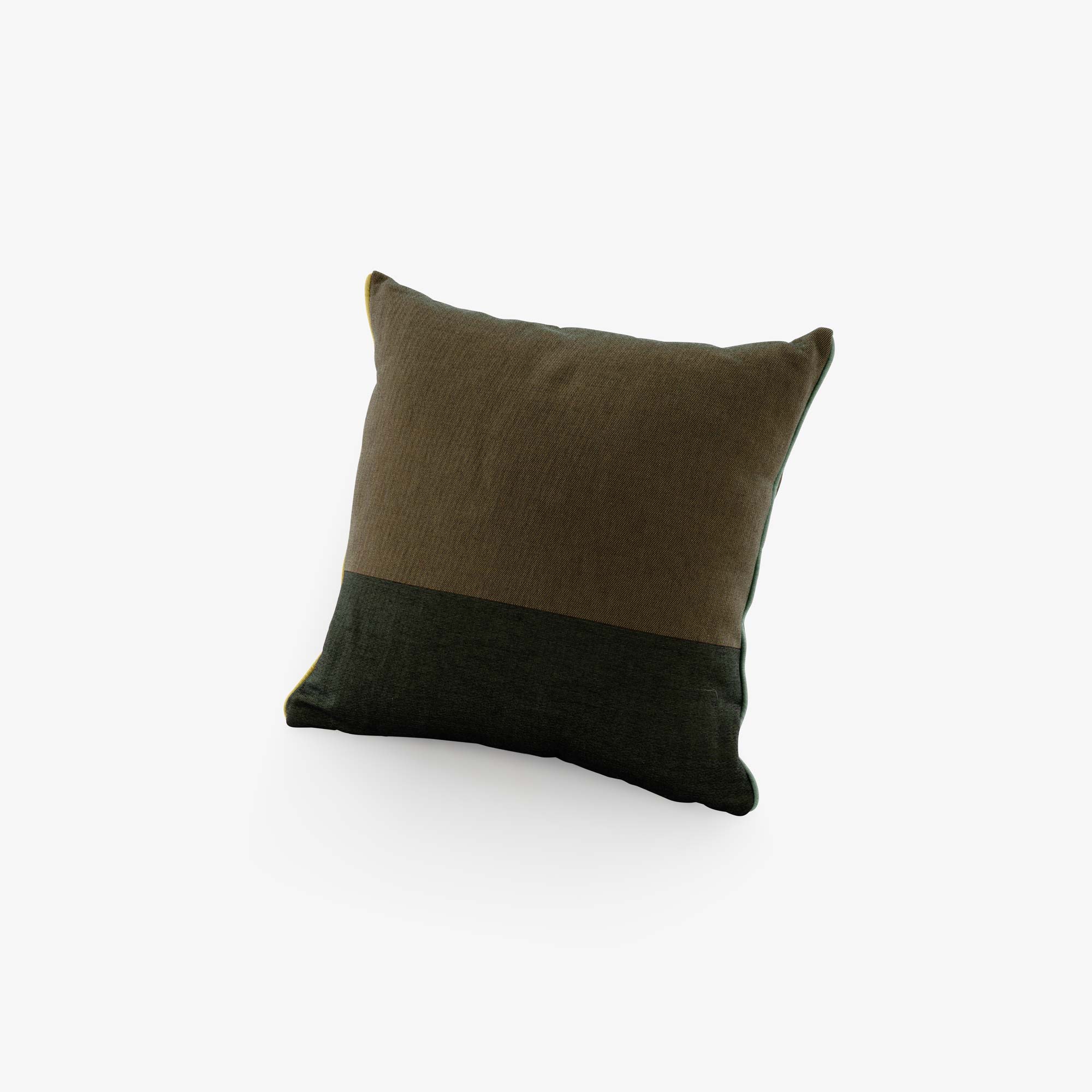Image Cushion kaki / vert  2