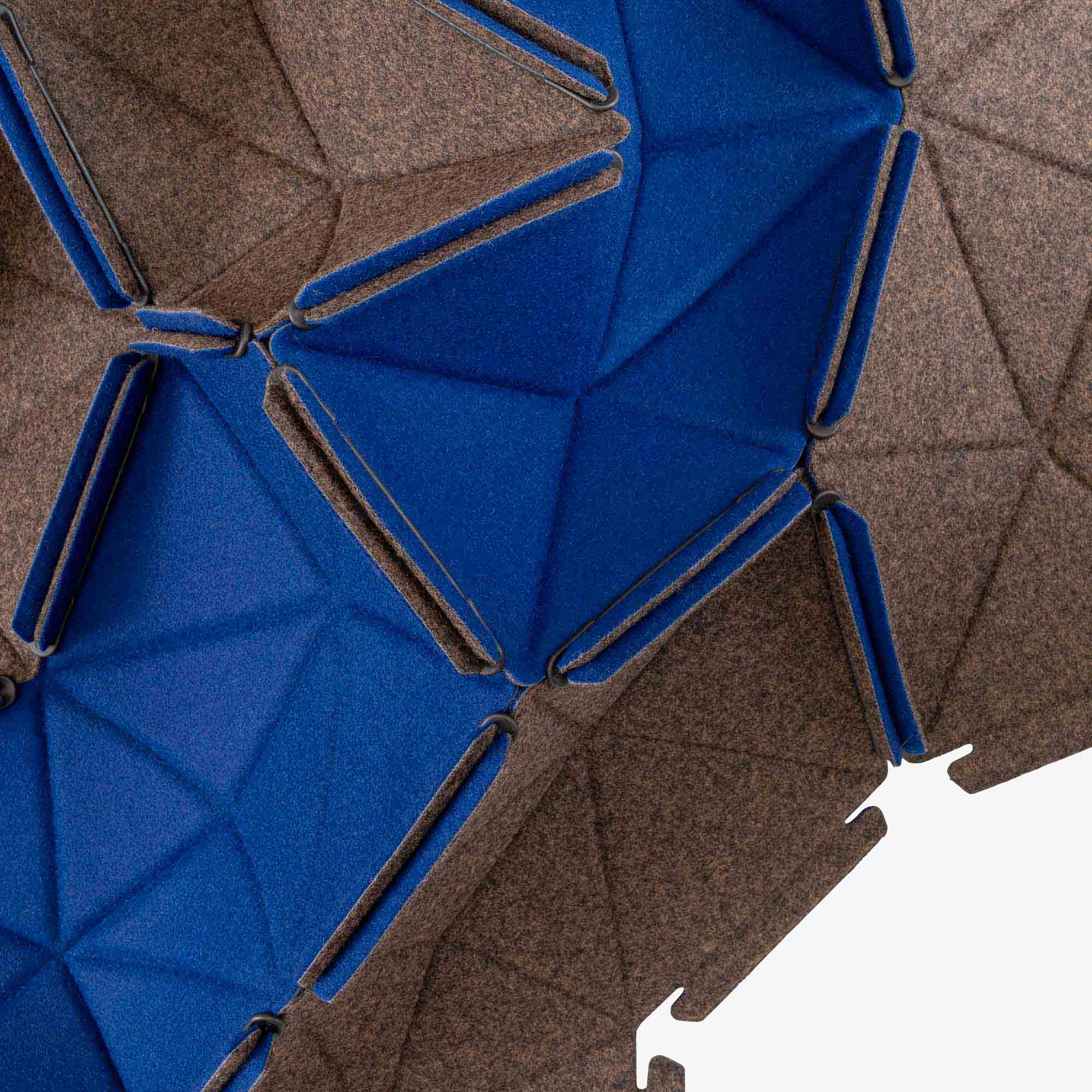 Image Boite de 10 pieces divina 791/m378 - bleu azur/chiné brun 3