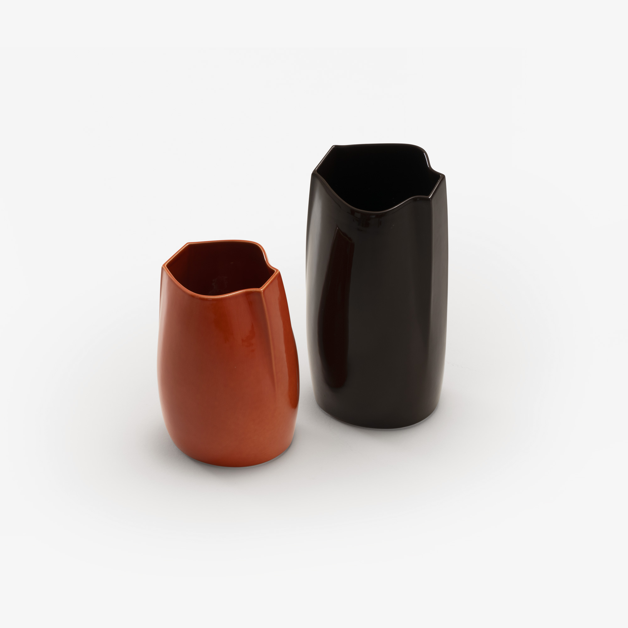 Image Vase petit modèle orange brule 3