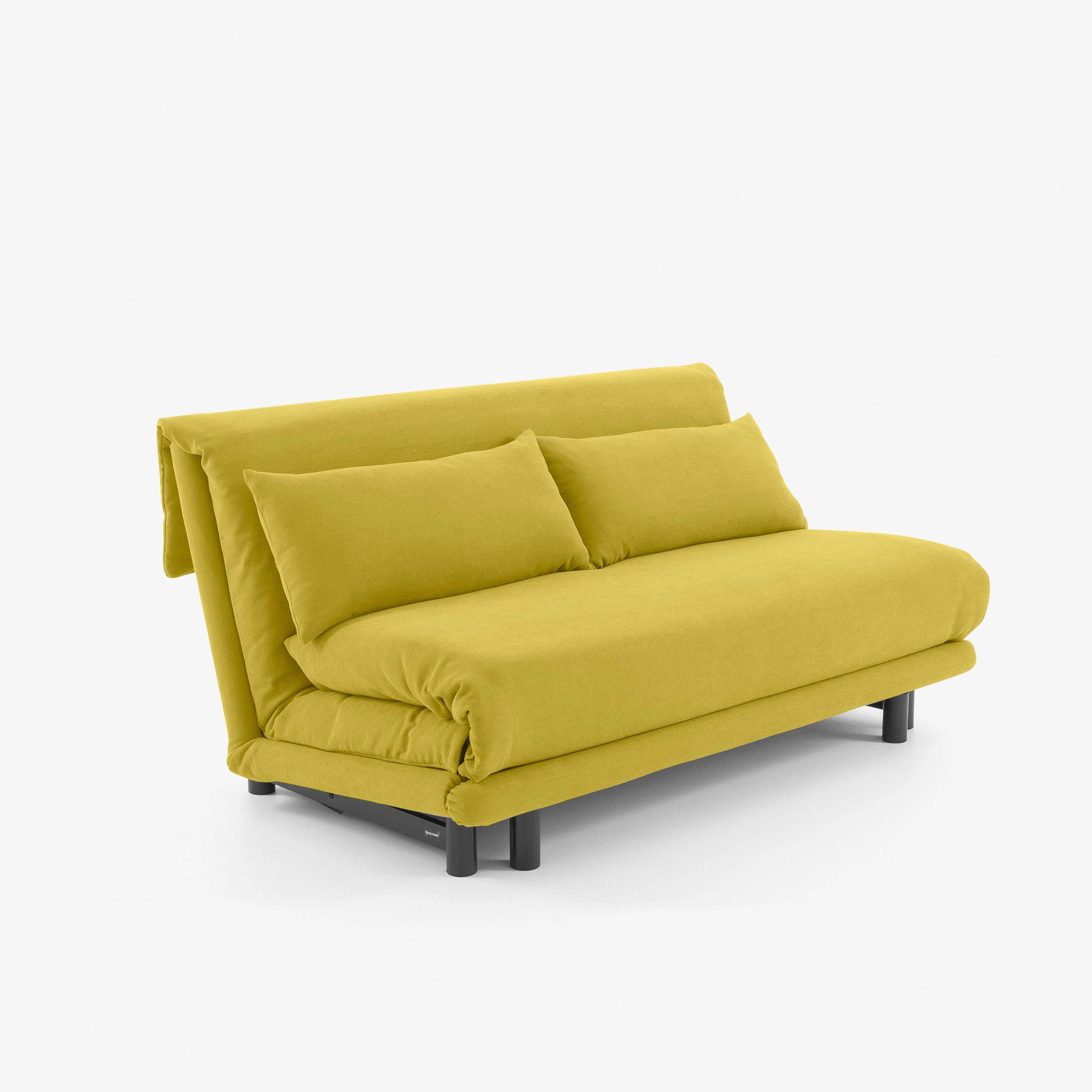 Image Banqueta cama 155 con cojines riñoneras colchon bultex tela amalfi 2
