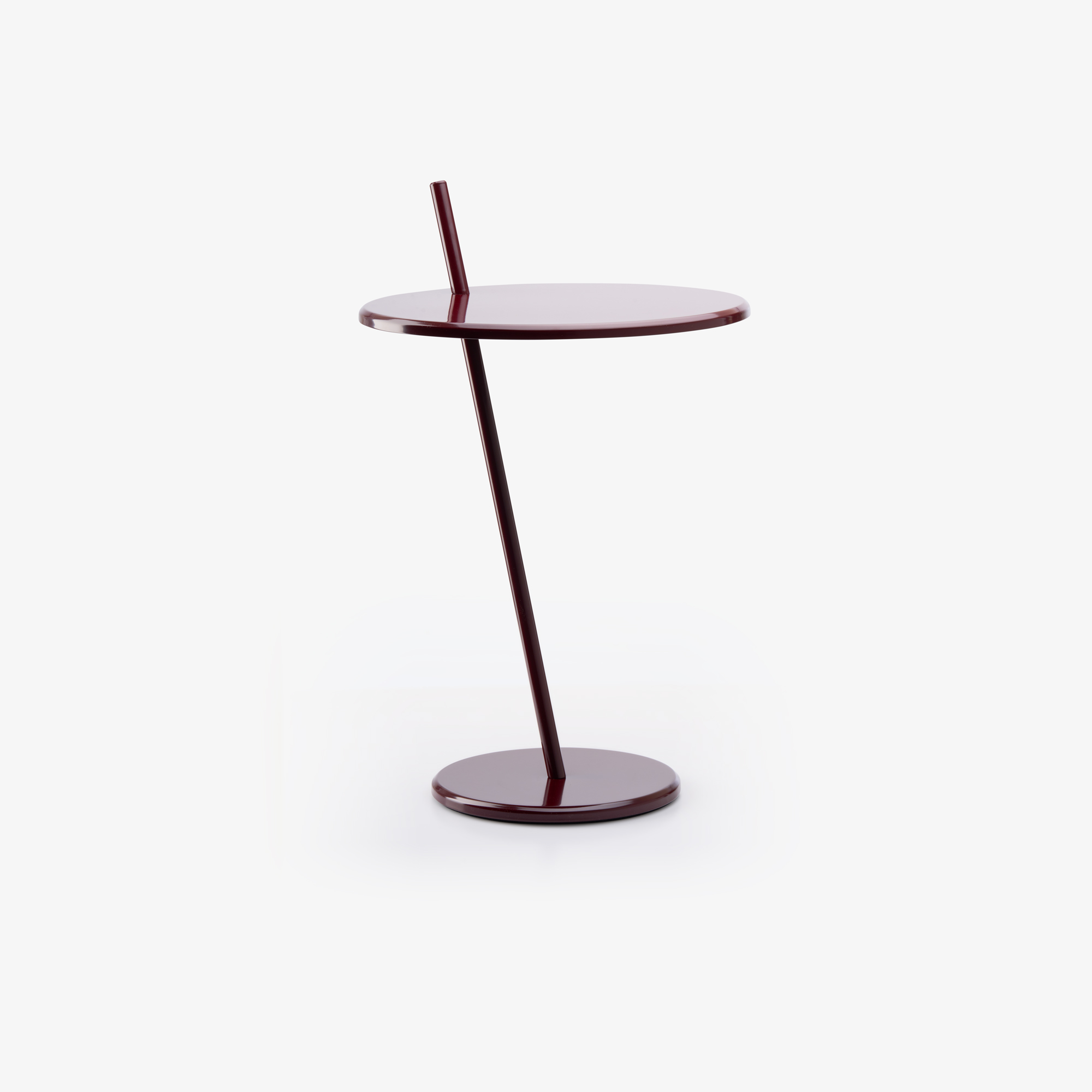 Image PEDESTAL TABLE AUBERGINE 