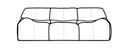 LARGE SETTEE  