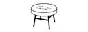 TABOURET BAS  