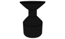 TABOURET NOIR 