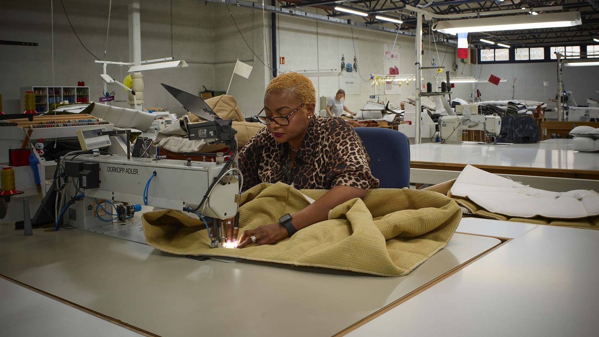 Im Atelier mit Ghyslaine Vieux